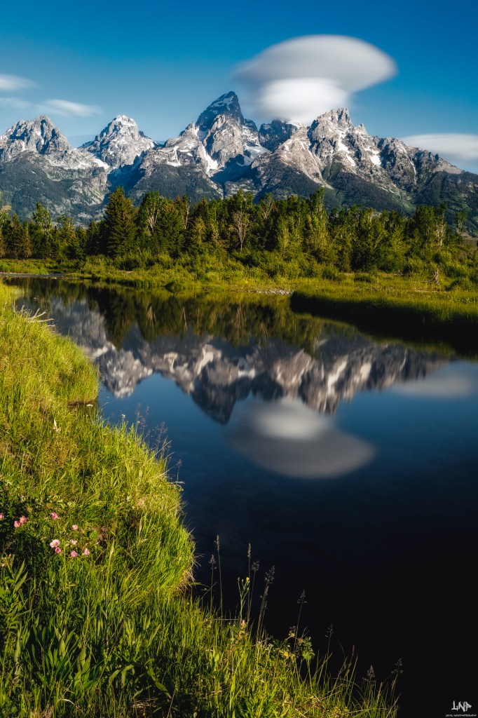 Grand Tetons long exposure